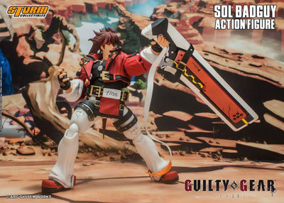 Guilty Gear Action Figure 1/12 Sol Badguy 18cm - Action Figures - Storm Collectibles - Hobby Figures UK