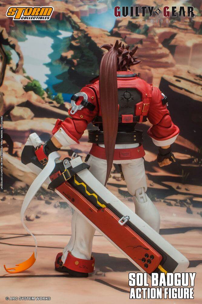 Guilty Gear Action Figure 1/12 Sol Badguy 18cm - Action Figures - Storm Collectibles - Hobby Figures UK