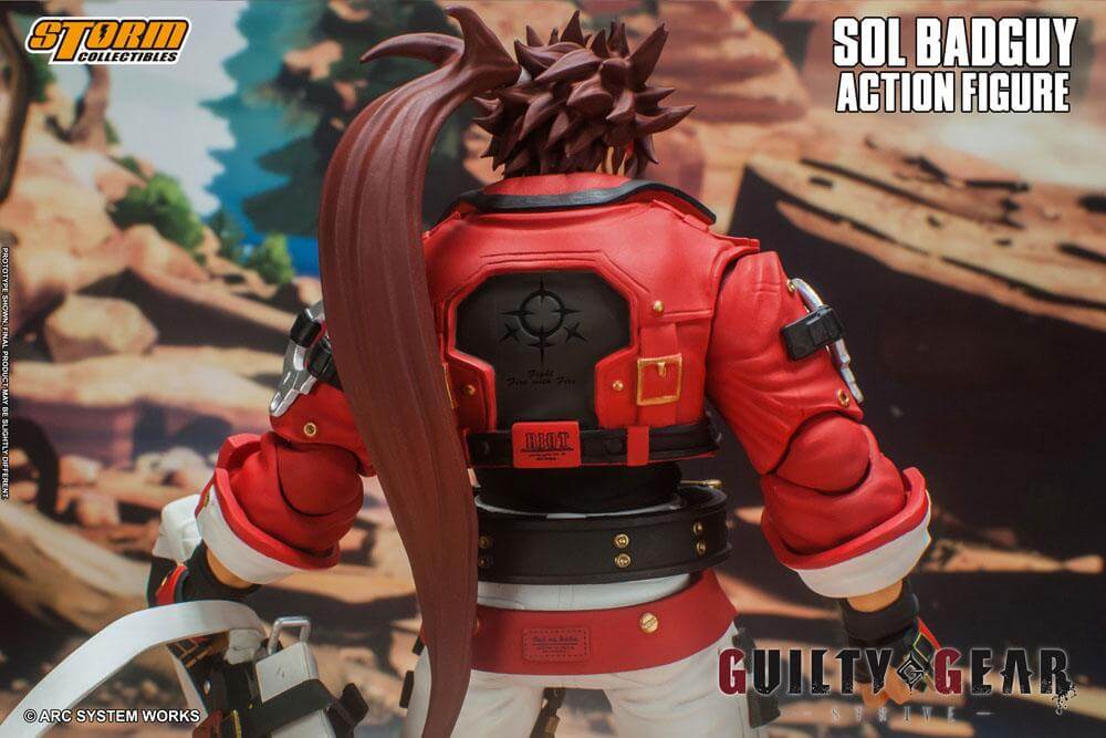 Guilty Gear Action Figure 1/12 Sol Badguy 18cm - Action Figures - Storm Collectibles - Hobby Figures UK