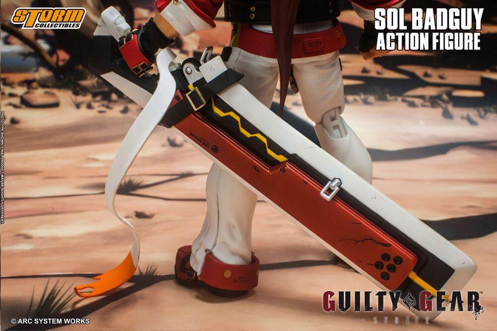 Guilty Gear Action Figure 1/12 Sol Badguy 18cm - Action Figures - Storm Collectibles - Hobby Figures UK