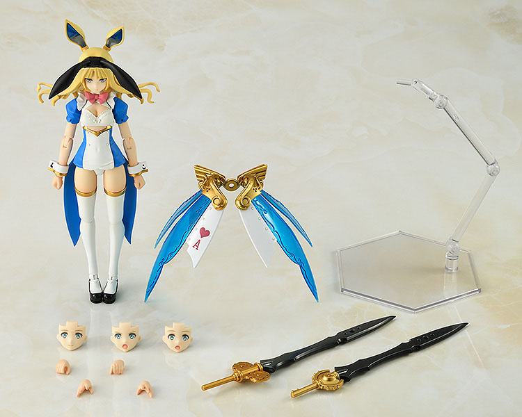 Guilty Princess Plastic Model Kit PLAMAX GP-02 Maidroid Alice(re-run) 16cm - Model Kit - Max Factory - Hobby Figures UK