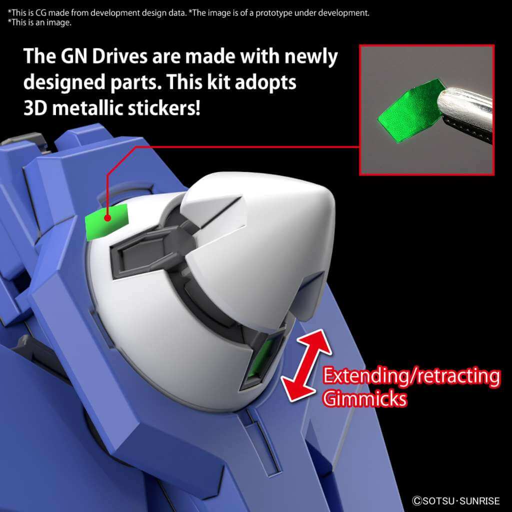 Gundam Build Metaverse Model Kit Figure HG Gundam 00 Diver Arc 1/144 12cm - Model Kit - Bandai Model Kit - Hobby Figures UK