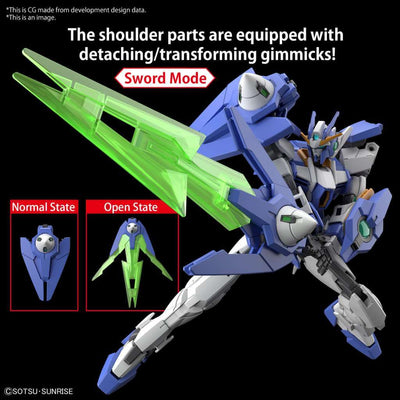 Gundam Build Metaverse Model Kit Figure HG Gundam 00 Diver Arc 1/144 12cm - Model Kit - Bandai Model Kit - Hobby Figures UK
