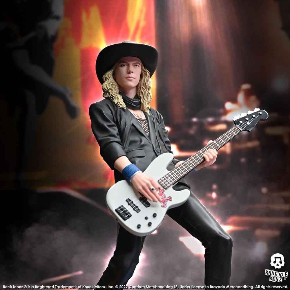 GUNS N ROSES Rock Iconz statue Duff McKagan II Knucklebonz