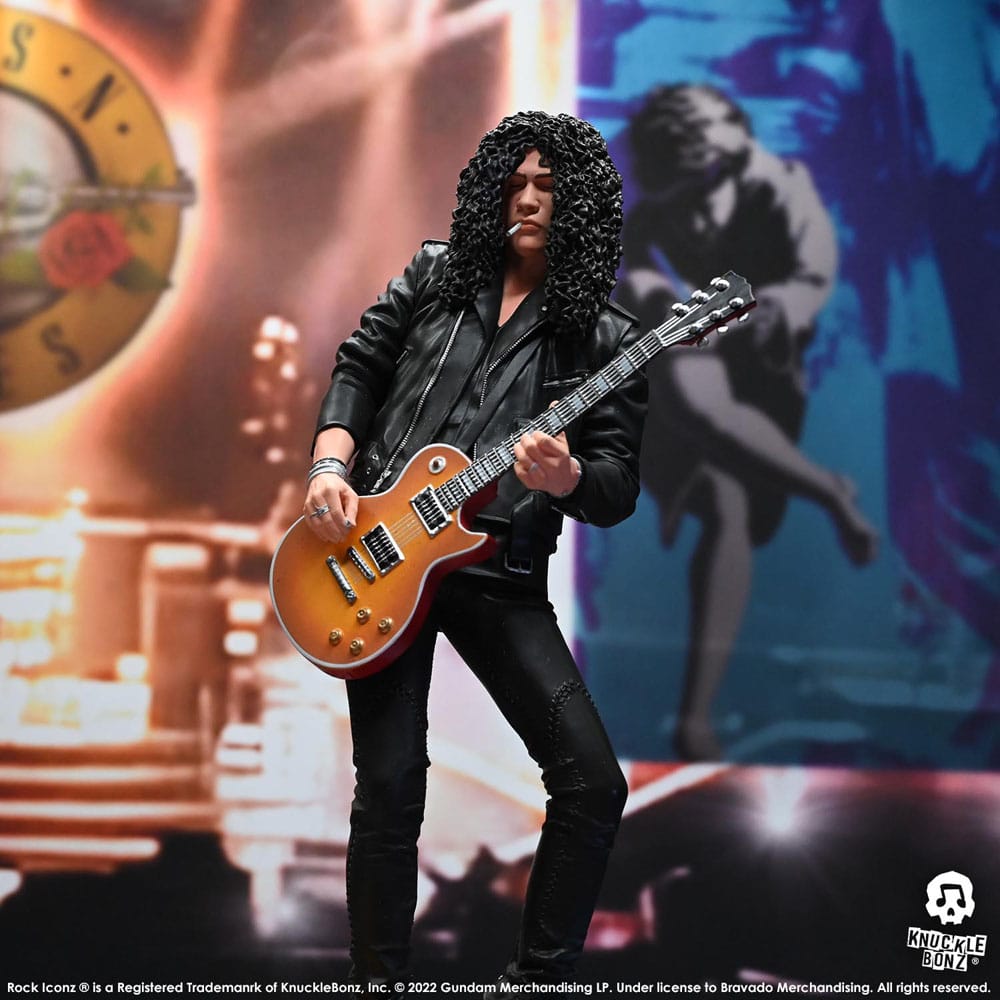 Guns N' Roses Rock Iconz Statue Slash II 22cm - Scale Statue - Knucklebonz - Hobby Figures UK