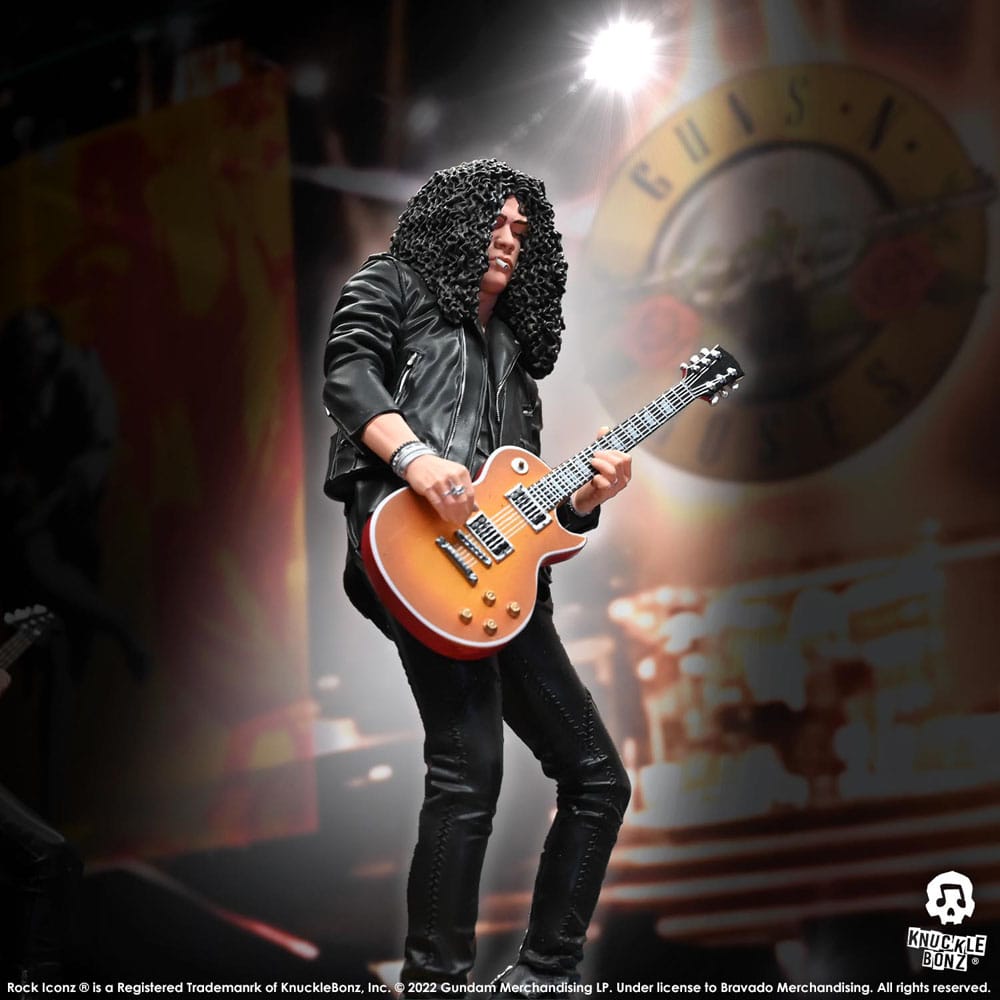 Guns N' Roses Rock Iconz Statue Slash II 22cm - Scale Statue - Knucklebonz - Hobby Figures UK