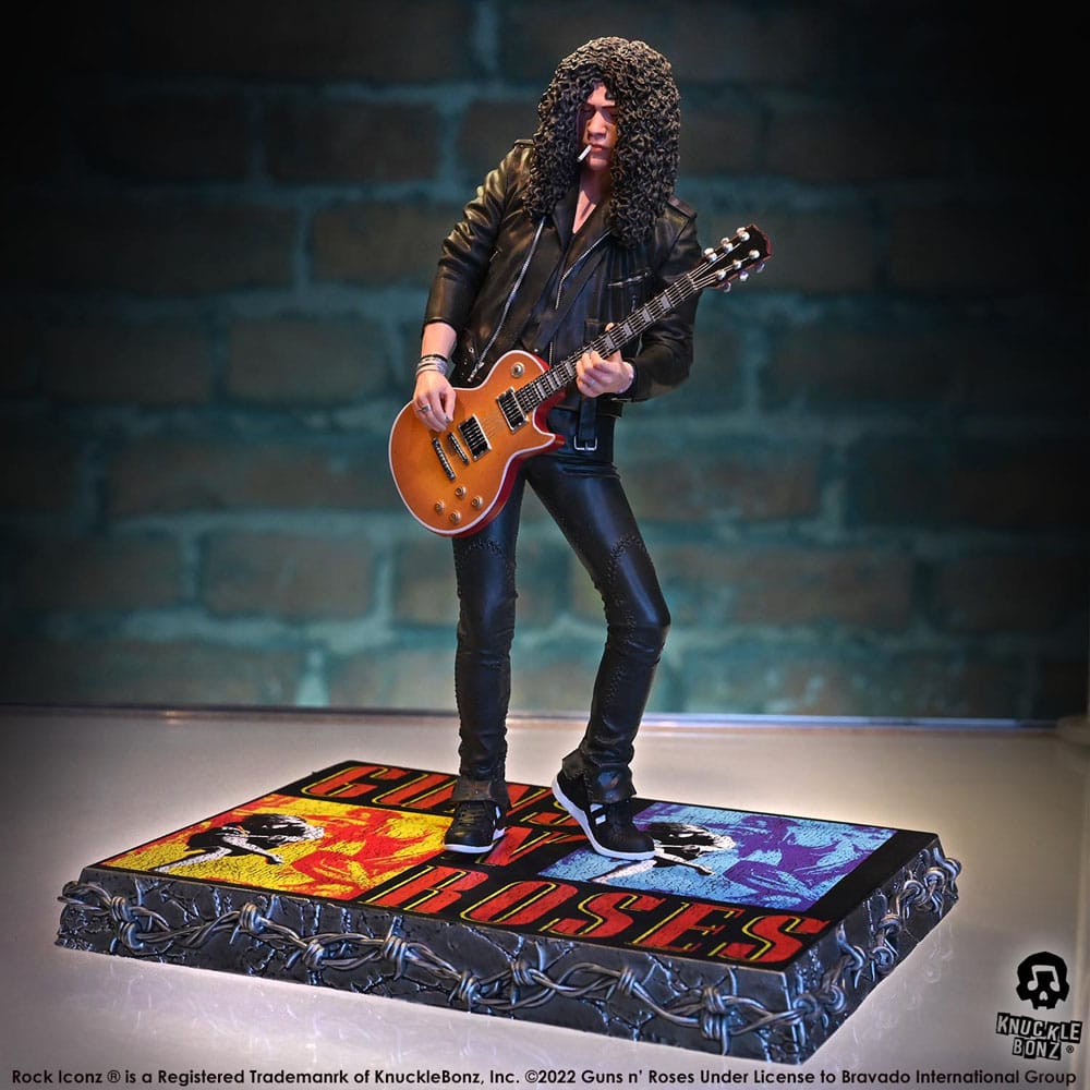 Guns N' Roses Rock Iconz Statue Slash II 22cm - Scale Statue - Knucklebonz - Hobby Figures UK