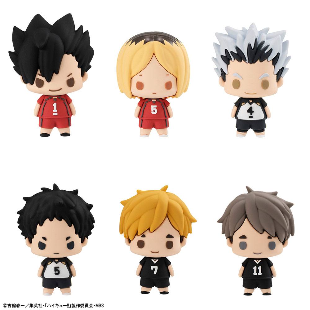 Haikyu!! Chokorin Mascot Series Trading Figure 6-Pack Vol. 2 5cm - Mini Figures - Megahouse - Hobby Figures UK