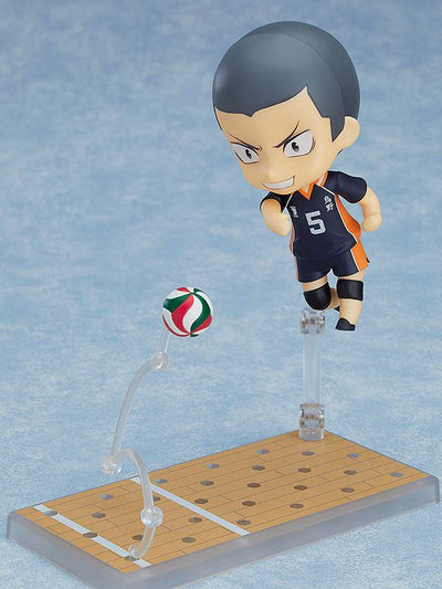 Haikyu!! Nendoroid Action Figure Ryunosuke Tanaka (re-run) 10cm - Mini Figures - Orange Rouge - Hobby Figures UK