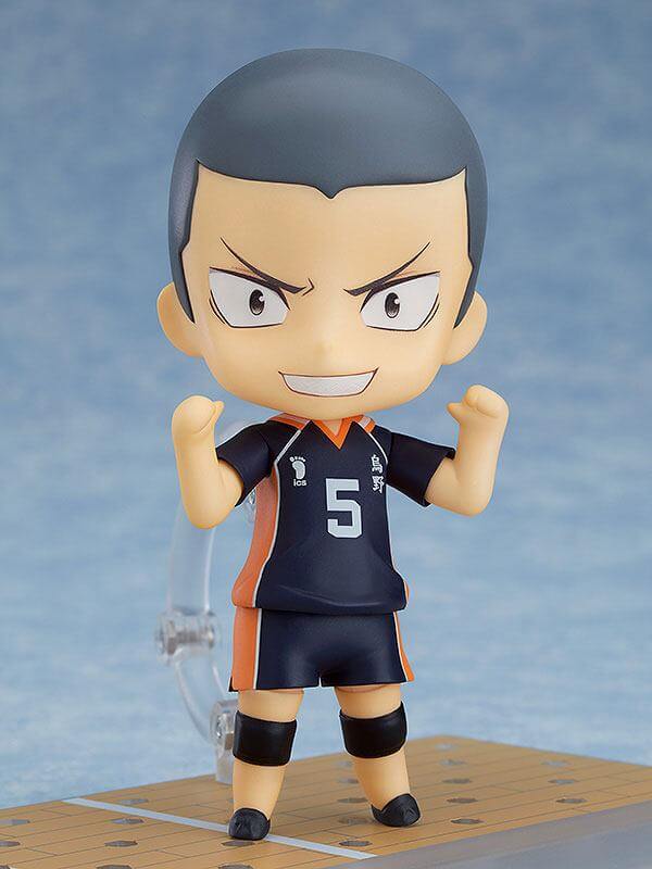 Haikyu!! Nendoroid Action Figure Ryunosuke Tanaka (re-run) 10cm - Mini Figures - Orange Rouge - Hobby Figures UK