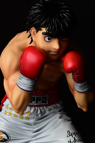 Hajime no Ippo PVC Statue 1/6 Ippo Makunouchi -fighting pose- ver.damage (re-run) 26cm - Scale Statue - Orca Toys - Hobby Figures UK