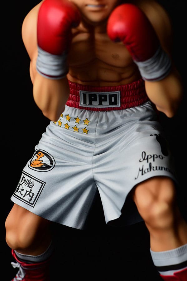 Hajime no Ippo PVC Statue 1/6 Ippo Makunouchi -fighting pose- ver.damage (re-run) 26cm - Scale Statue - Orca Toys - Hobby Figures UK