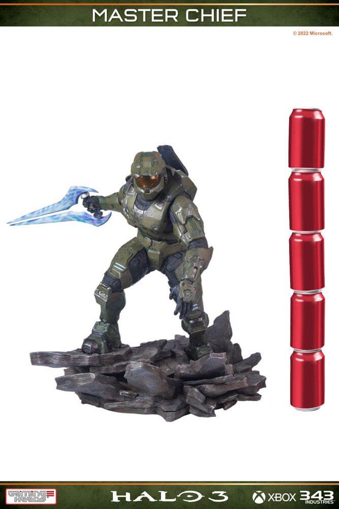Halo 3 Statue 1/4 Scale Master Chief 48cm - Scale Statue - Gaming Heads - Hobby Figures UK