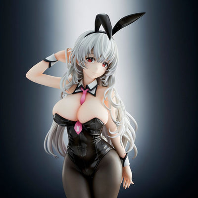 Haori Io Illustration PVC Statue White-haired Bunny 29cm - Scale Statue - Sentinel - Hobby Figures UK