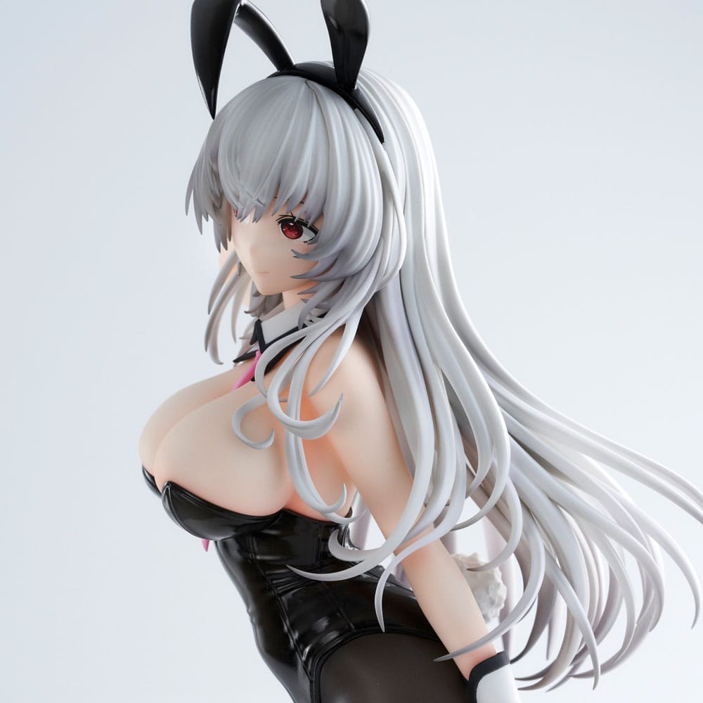 Haori Io Illustration PVC Statue White-haired Bunny 29cm - Scale Statue - Sentinel - Hobby Figures UK