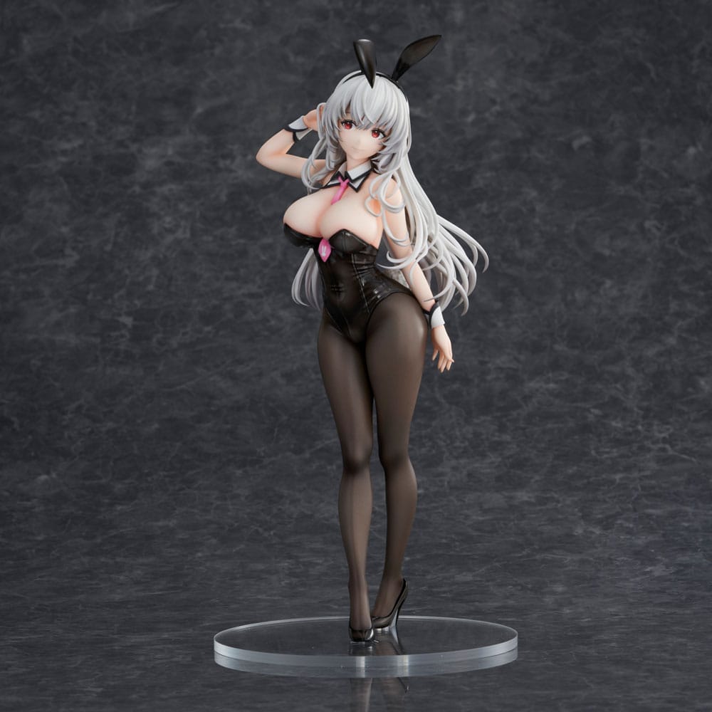 Haori Io Illustration PVC Statue White-haired Bunny 29cm - Scale Statue - Sentinel - Hobby Figures UK