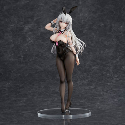 Haori Io Illustration PVC Statue White-haired Bunny 29cm - Scale Statue - Sentinel - Hobby Figures UK