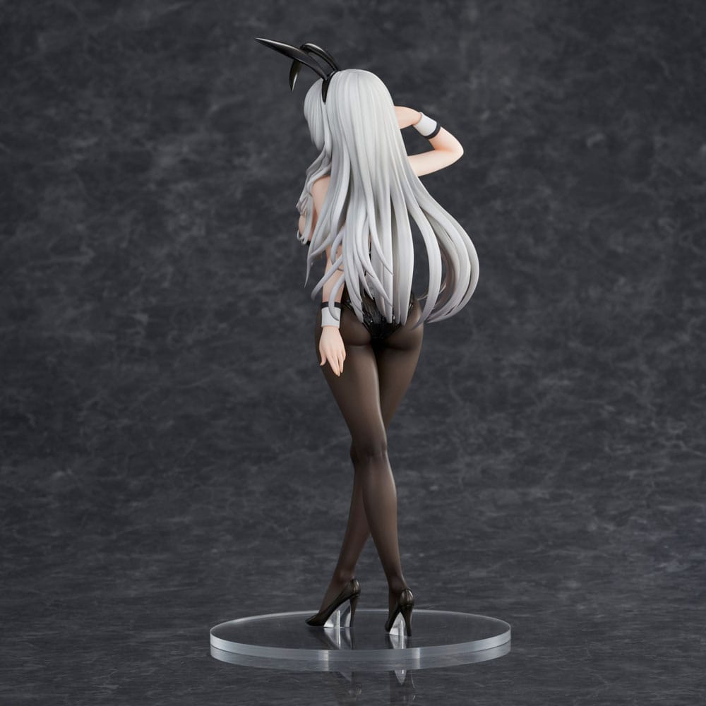 Haori Io Illustration PVC Statue White-haired Bunny 29cm - Scale Statue - Sentinel - Hobby Figures UK