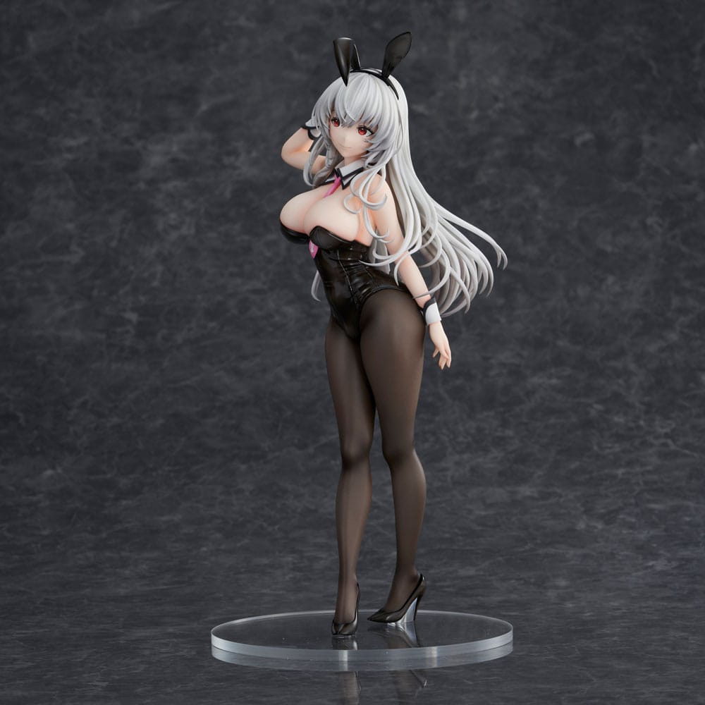 Haori Io Illustration PVC Statue White-haired Bunny 29cm - Scale Statue - Sentinel - Hobby Figures UK