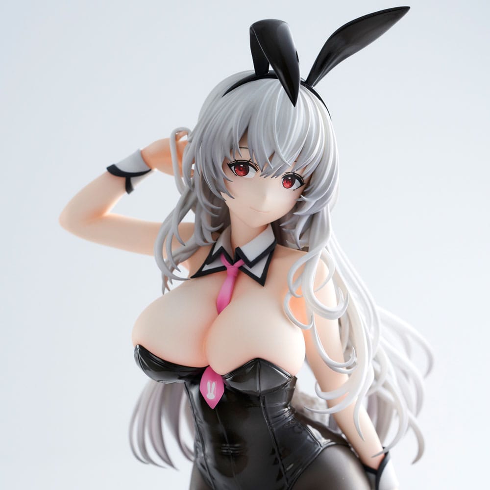 Haori Io Illustration PVC Statue White-haired Bunny 29cm - Scale Statue - Sentinel - Hobby Figures UK