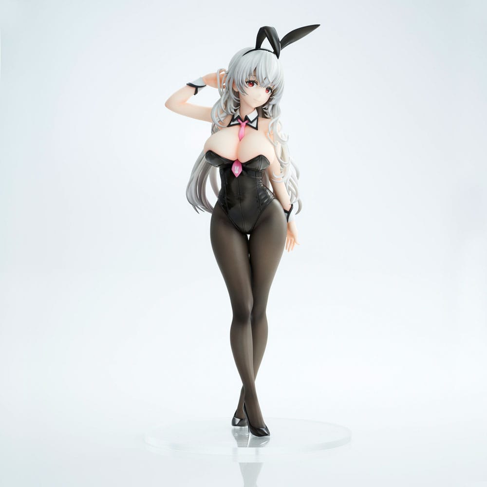 Haori Io Illustration PVC Statue White-haired Bunny 29cm - Scale Statue - Sentinel - Hobby Figures UK