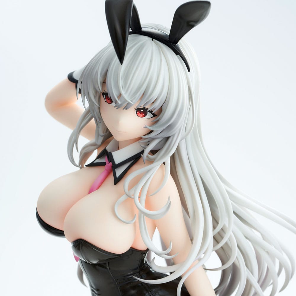 Haori Io Illustration PVC Statue White-haired Bunny 29cm - Scale Statue - Sentinel - Hobby Figures UK