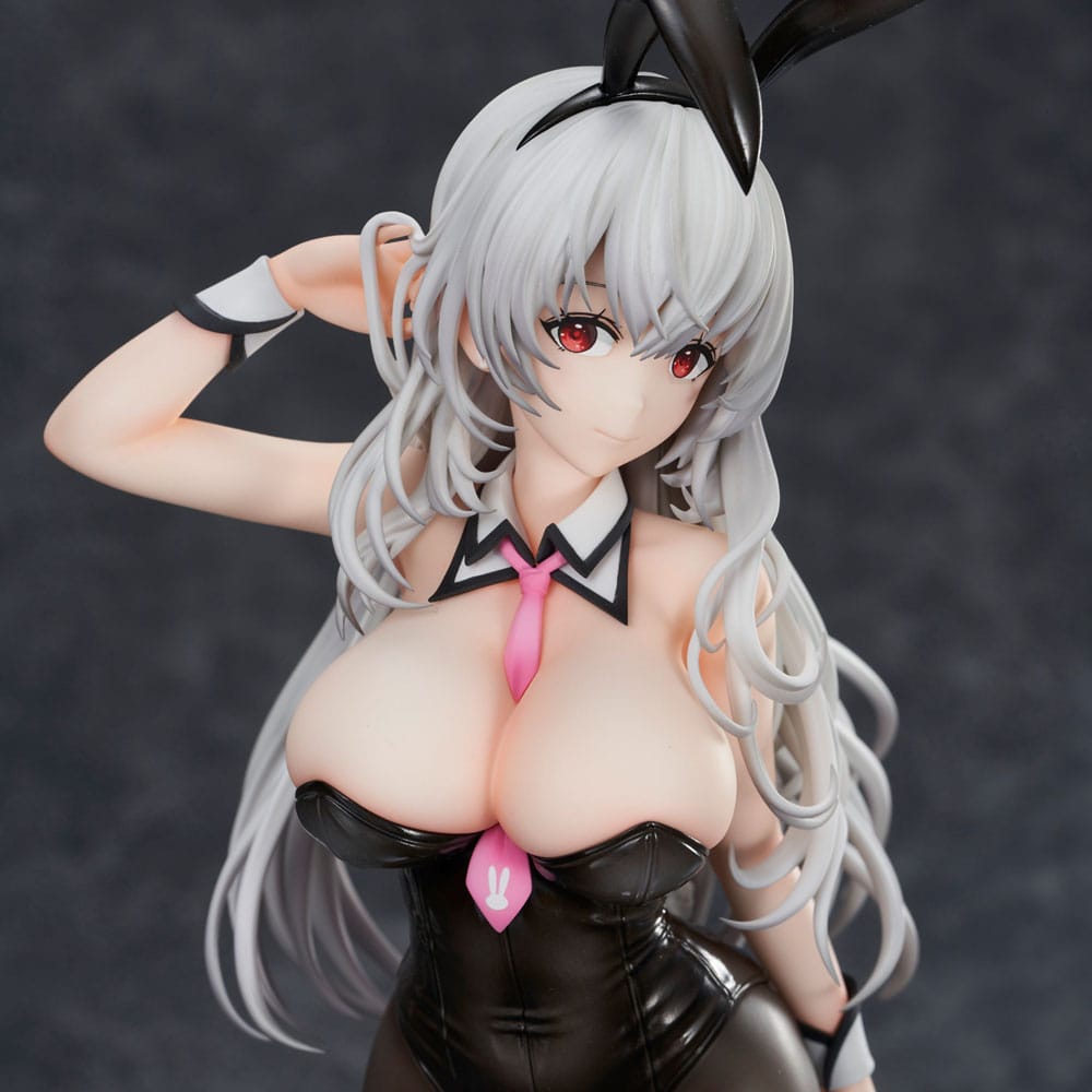 Haori Io Illustration PVC Statue White-haired Bunny 29cm - Scale Statue - Sentinel - Hobby Figures UK