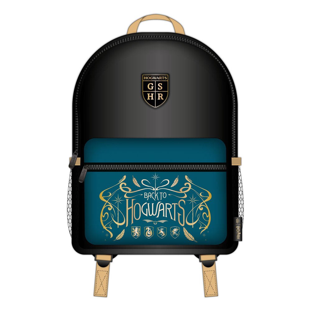 Harry Potter Core Backpack Black & Teal Hogwarts - Apparel & Accessories - Blue Sky Studios - Hobby Figures UK