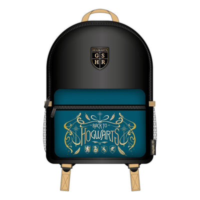 Harry Potter Core Backpack Black & Teal Hogwarts - Apparel & Accessories - Blue Sky Studios - Hobby Figures UK