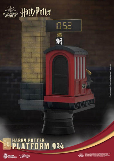 Harry Potter D-Stage PVC Diorama Platform 9 3/4 New Version 15cm - Scale Statue - Beast Kingdom Toys - Hobby Figures UK