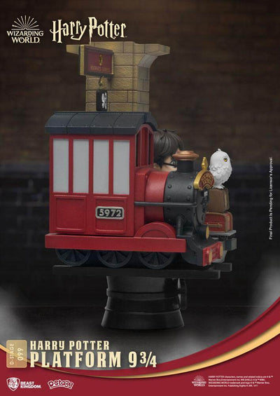 Harry Potter D-Stage PVC Diorama Platform 9 3/4 New Version 15cm - Scale Statue - Beast Kingdom Toys - Hobby Figures UK