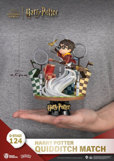 Harry Potter D-Stage PVC Diorama Quidditch Match 16cm - Scale Statue - Beast Kingdom Toys - Hobby Figures UK