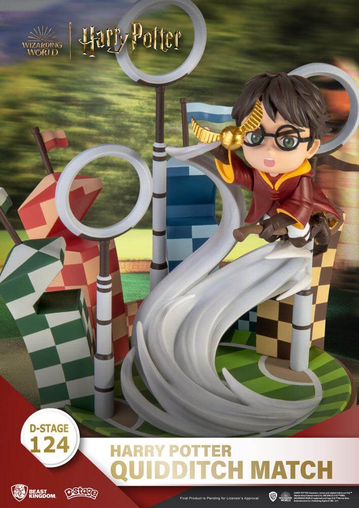 Harry Potter D-Stage PVC Diorama Quidditch Match 16cm - Scale Statue - Beast Kingdom Toys - Hobby Figures UK