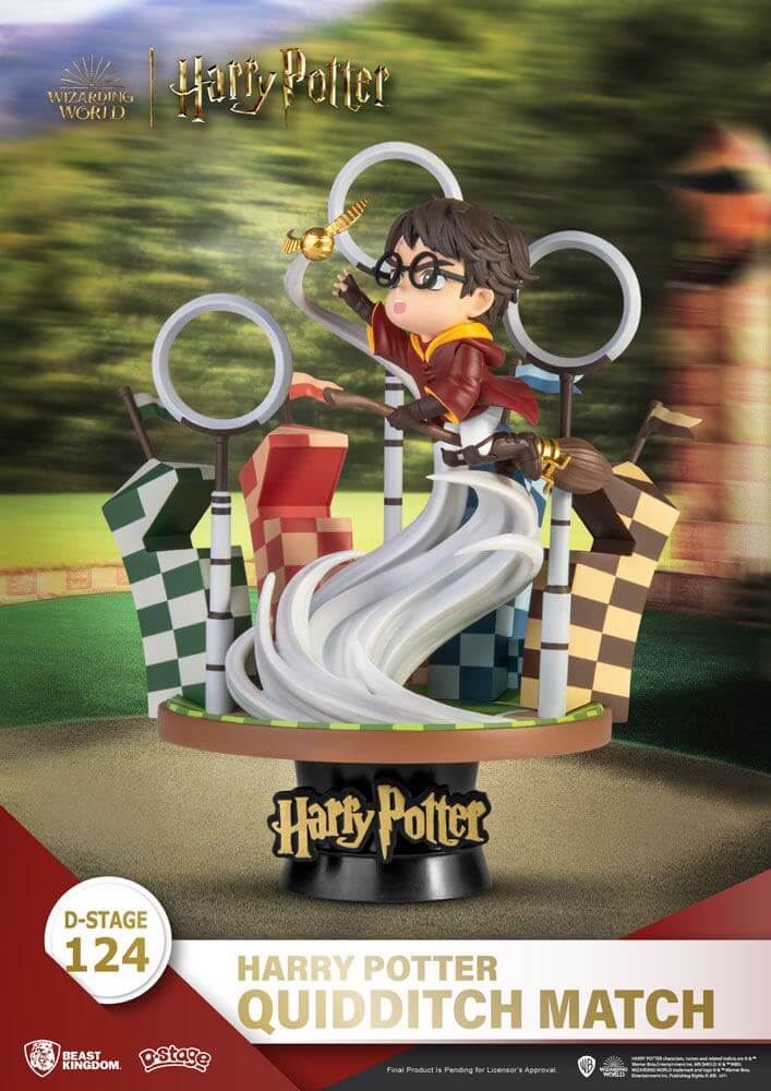 Harry Potter D-Stage PVC Diorama Quidditch Match 16cm - Scale Statue - Beast Kingdom Toys - Hobby Figures UK