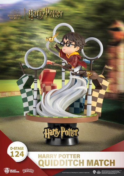 Harry Potter D-Stage PVC Diorama Quidditch Match 16cm - Scale Statue - Beast Kingdom Toys - Hobby Figures UK