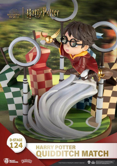 Harry Potter D-Stage PVC Diorama Quidditch Match 16cm - Scale Statue - Beast Kingdom Toys - Hobby Figures UK