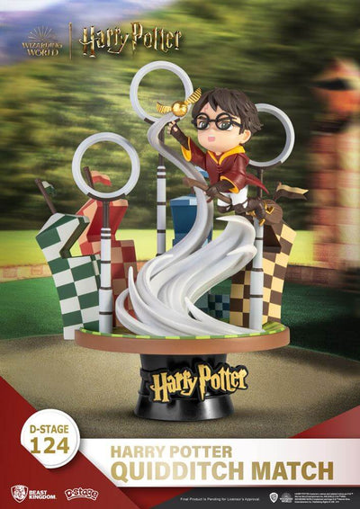 Harry Potter D-Stage PVC Diorama Quidditch Match 16cm - Scale Statue - Beast Kingdom Toys - Hobby Figures UK