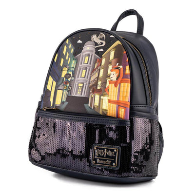 Harry Potter by Loungefly Backpack Diagon Alley Sequin - Apparel & Accessories - Loungefly - Hobby Figures UK