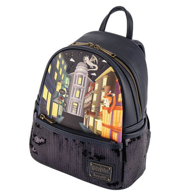 Harry Potter by Loungefly Backpack Diagon Alley Sequin - Apparel & Accessories - Loungefly - Hobby Figures UK