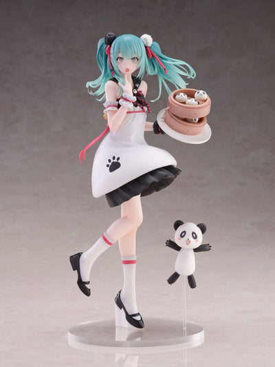 Hatsune Miku SPM PVC Statue Miku Panda Bun 23cm - Scale Statue - Sega - Hobby Figures UK