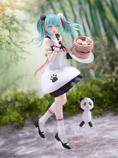 Hatsune Miku SPM PVC Statue Miku Panda Bun 23cm - Scale Statue - Sega - Hobby Figures UK