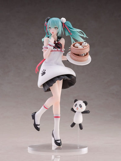 Hatsune Miku SPM PVC Statue Miku Panda Bun 23cm - Scale Statue - Sega - Hobby Figures UK