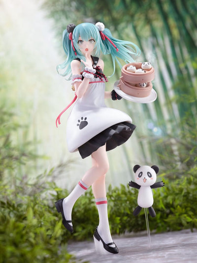 Hatsune Miku SPM PVC Statue Miku Panda Bun 23cm - Scale Statue - Sega - Hobby Figures UK