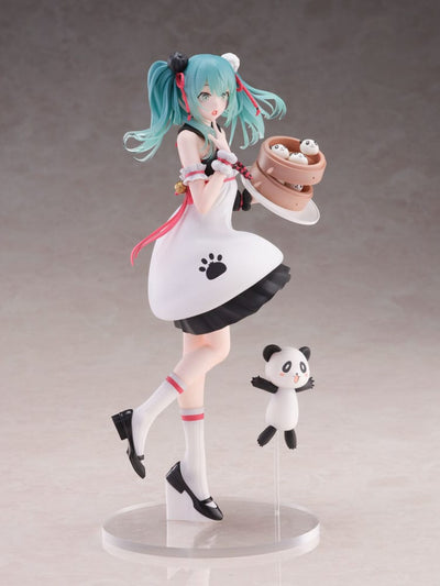 Hatsune Miku SPM PVC Statue Miku Panda Bun 23cm - Scale Statue - Sega - Hobby Figures UK
