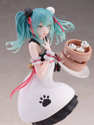 Hatsune Miku SPM PVC Statue Miku Panda Bun 23cm - Scale Statue - Sega - Hobby Figures UK