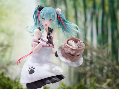 Hatsune Miku SPM PVC Statue Miku Panda Bun 23cm - Scale Statue - Sega - Hobby Figures UK