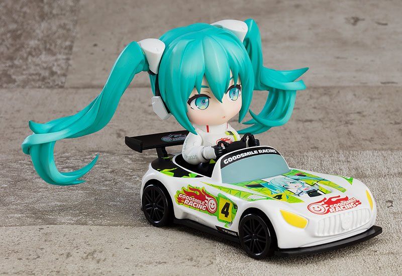 Hatsune Miku GT Project Nendoroid PVC Action Figure Racing Miku 2022 Ver. 10cm - Mini Figures - Good Smile Company - Hobby Figures UK