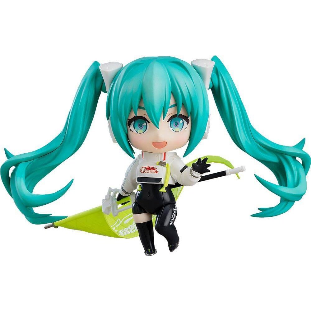 Hatsune Miku GT Project Nendoroid PVC Action Figure Racing Miku 2022 Ver. 10cm - Mini Figures - Good Smile Company - Hobby Figures UK