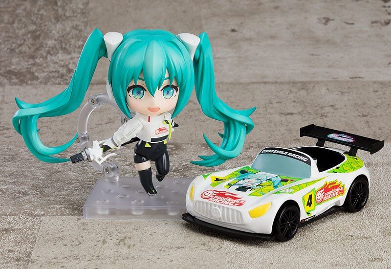 Hatsune Miku GT Project Nendoroid PVC Action Figure Racing Miku 2022 Ver. 10cm - Mini Figures - Good Smile Company - Hobby Figures UK