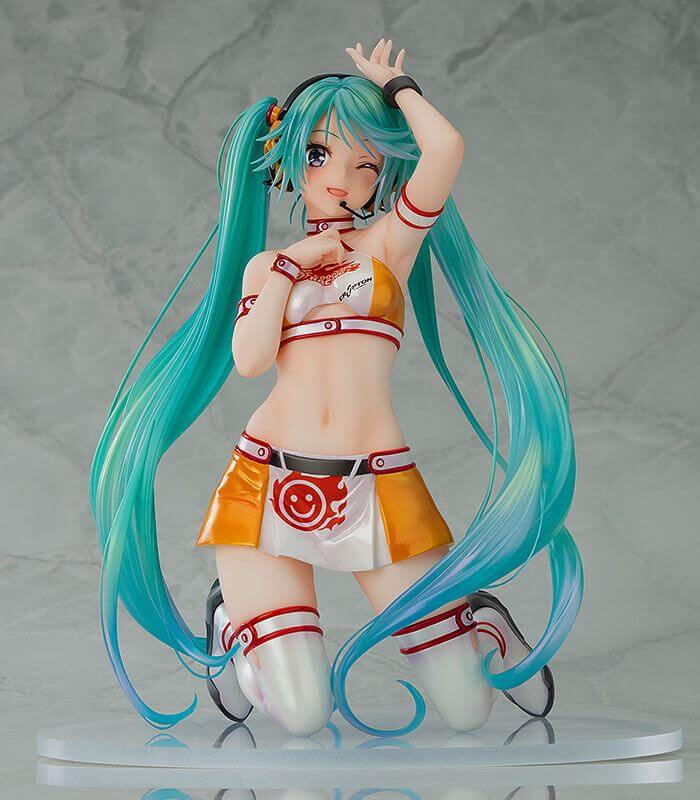 Hatsune Miku GT Project PVC Statue 1/7 Racing Miku 2010 Ver. Art by Kentaro Yabuki 18cm - Scale Statue - Max Factory - Hobby Figures UK